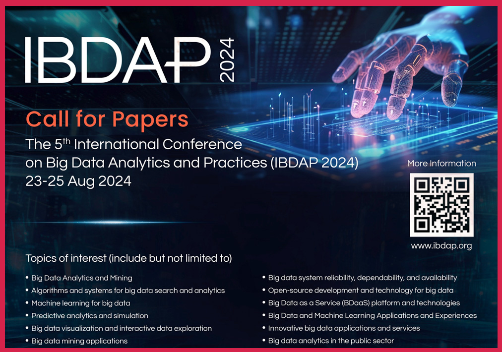 Dr Steve Chan, Presenter at the IEEE 5th International Conference on Big Data Analytics and Practices (IBDAP) 2024